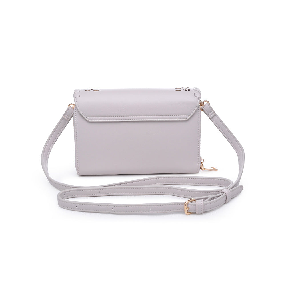 Product Image of Moda Luxe Dottie Crossbody 842017118596 View 3 | Grey