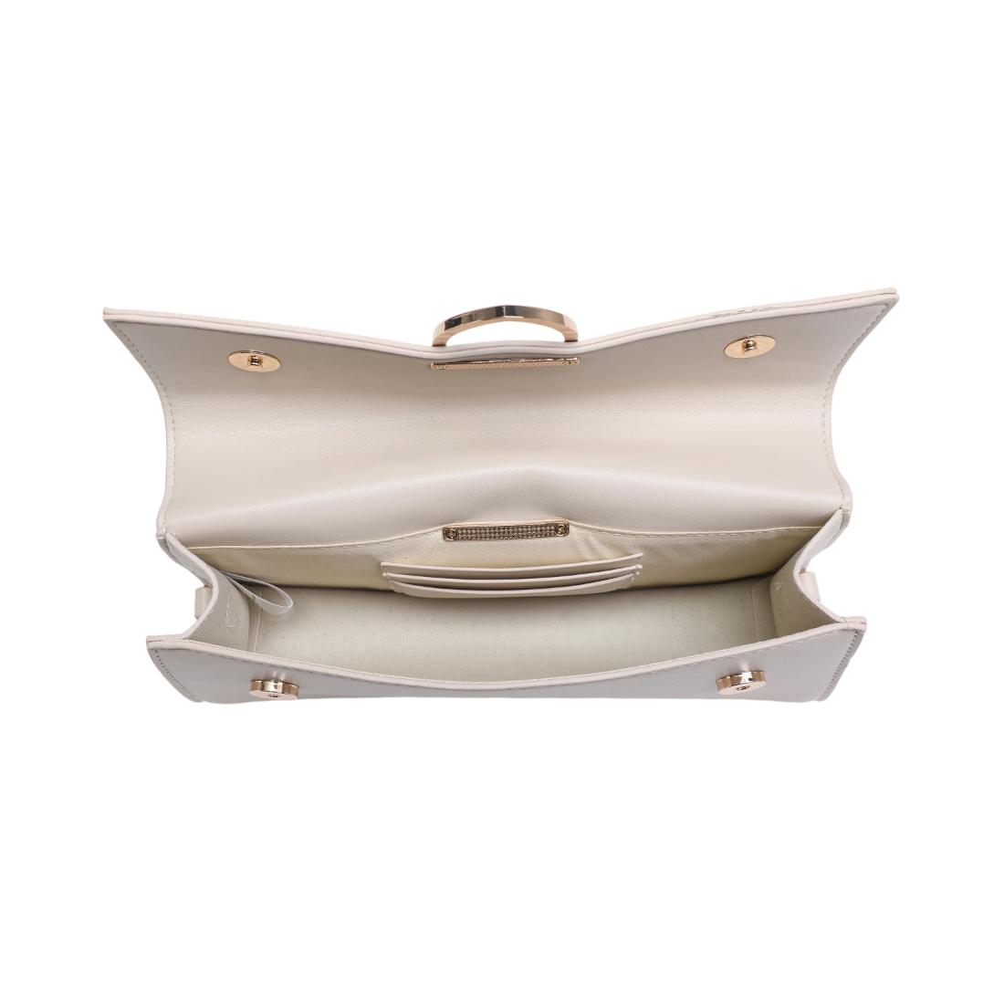 Moda Luxe Violet - Metal Accent Crossbody 842017144410 View 4 | Ivory