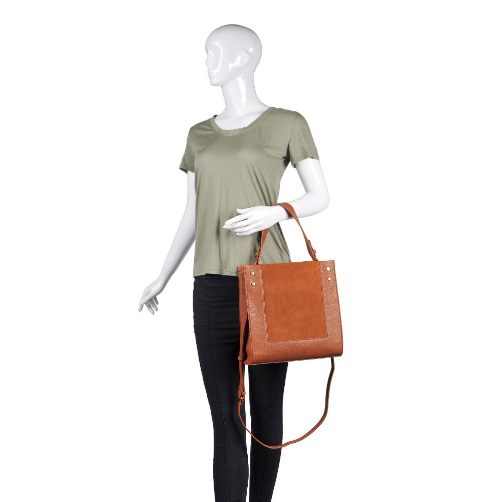 Product Image of Moda Luxe Brooke Tote 842017120674 View 5 | Cognac