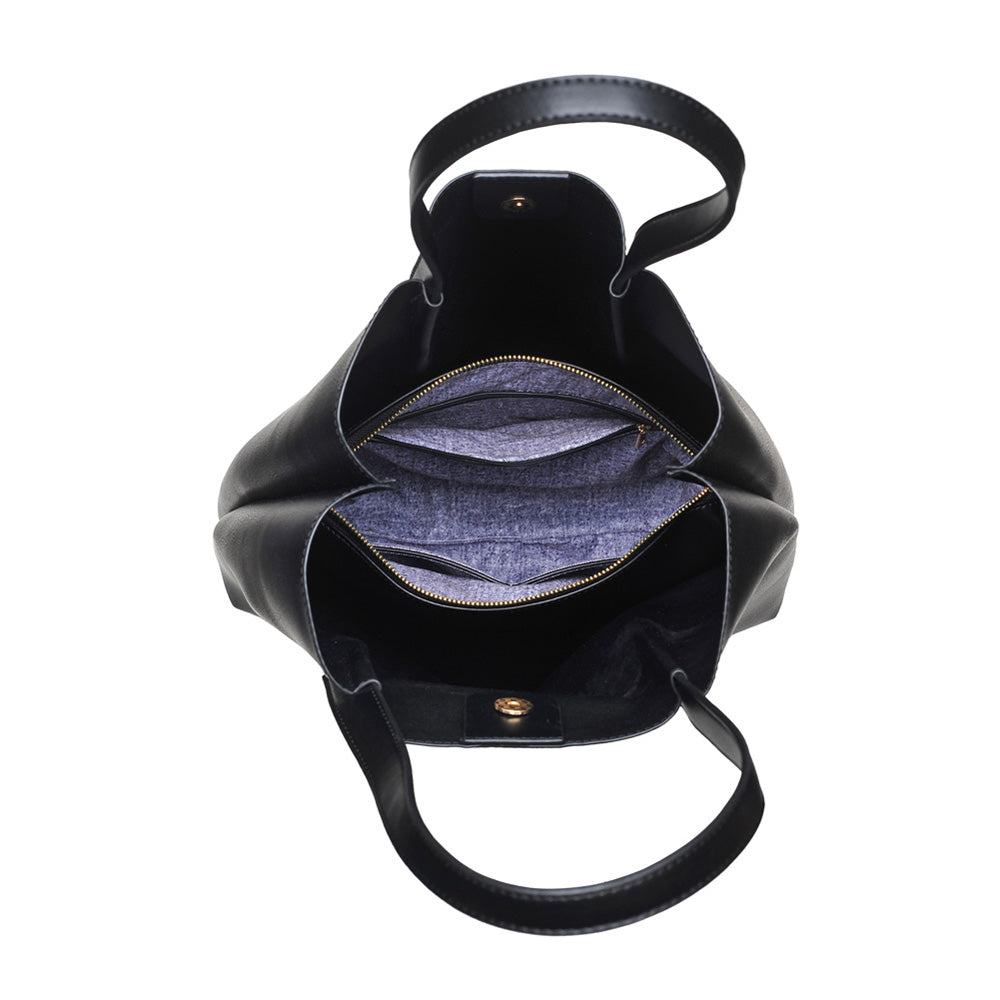 Product Image of Moda Luxe Thompson Tote 842017112747 View 4 | Black