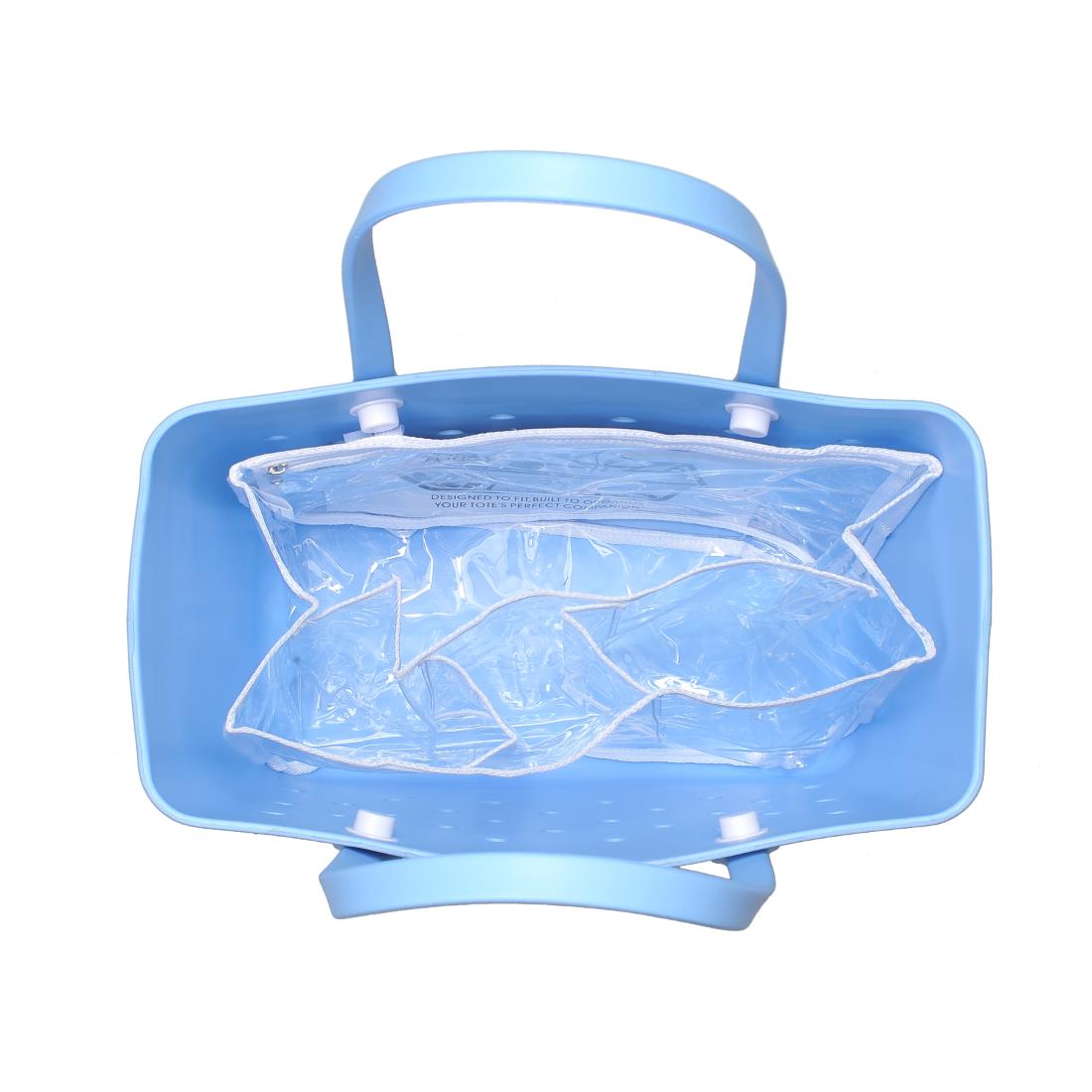 Product Image of Moda Luxe Cabo Carryall Tote 842017138891 View 4 | Light Blue