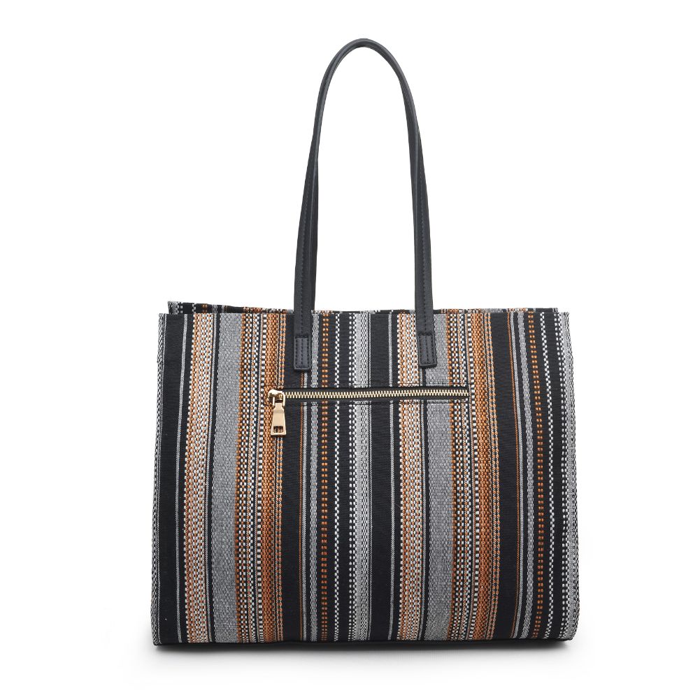 Product Image of Moda Luxe Jillian Tote 842017125532 View 7 | Black Multi