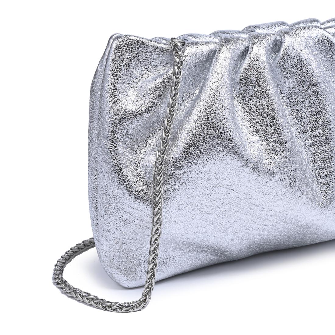 Moda Luxe Fancy Clutch 842017141341 View 8 | Silver
