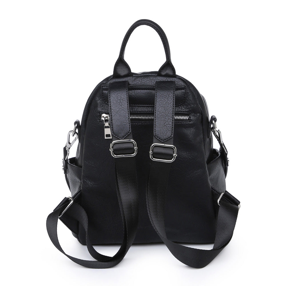Product Image of Moda Luxe Bowie Backpack 842017119487 View 7 | Black