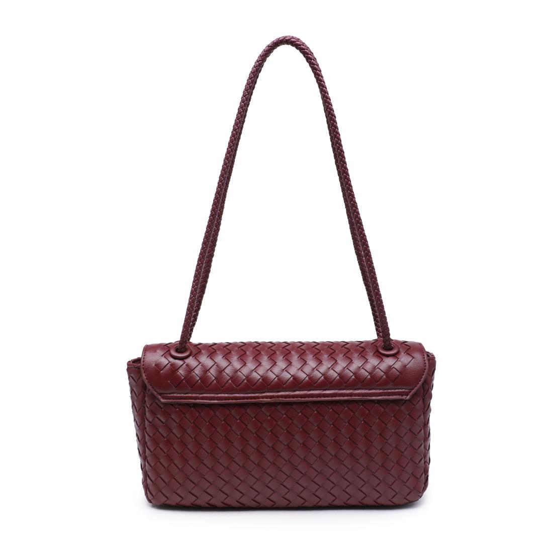 Moda Luxe Annabelle Shoulder Bag 842017143376 View 7 | Burgundy
