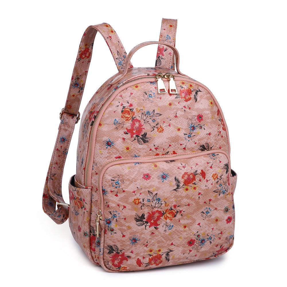 Product Image of Moda Luxe Nancy Backpack 842017119715 View 2 | Blush