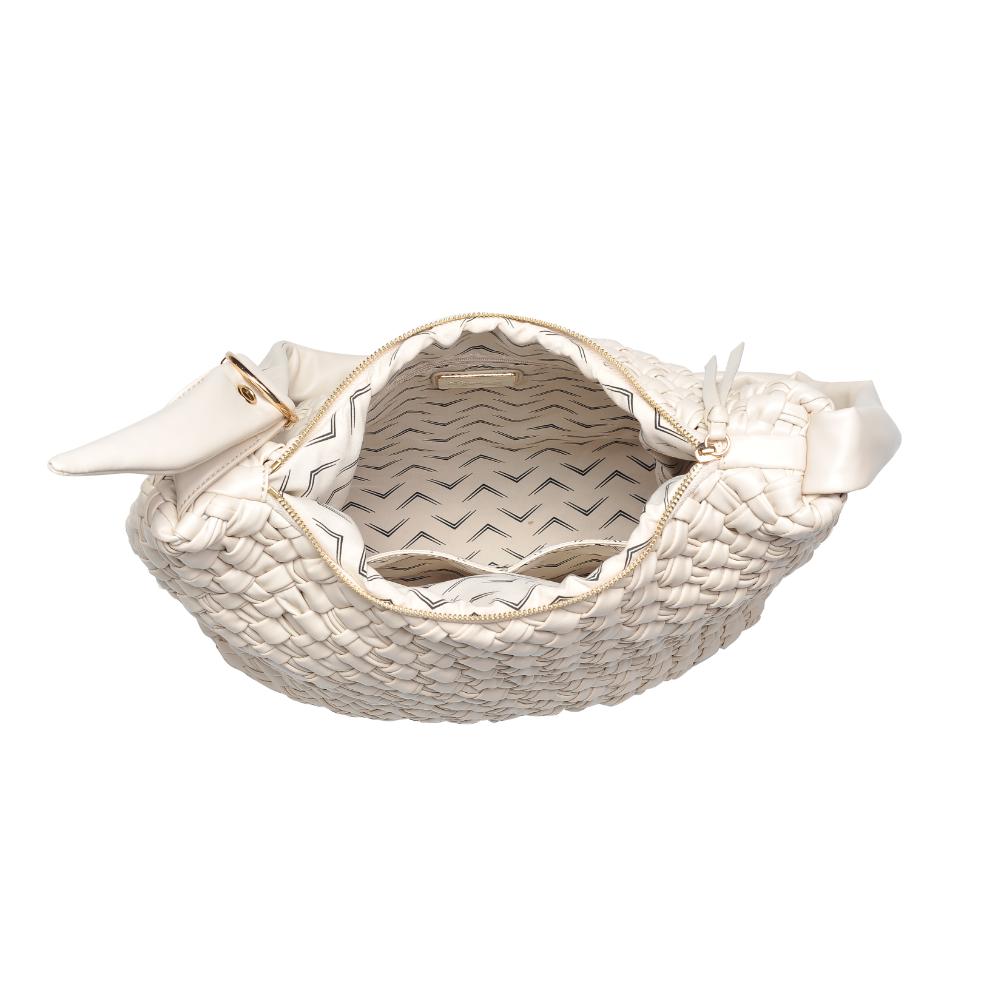 Product Image of Moda Luxe Classica Crossbody 842017135494 View 8 | Oatmilk