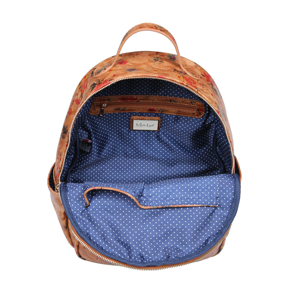 Product Image of Moda Luxe Nancy Backpack 842017119708 View 4 | Tan