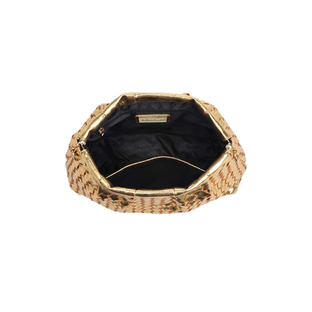 Product Image of Moda Luxe Katana Crossbody 842017132530 View 8 | Gold