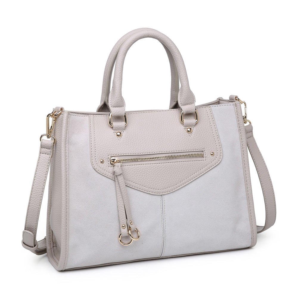 Product Image of Moda Luxe Bridgette Satchel 842017119678 View 2 | Bone