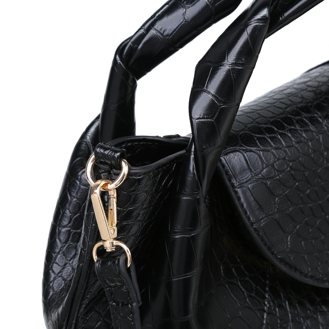 Moda Luxe Amaya Satchel 842017142546 View 8 | Black