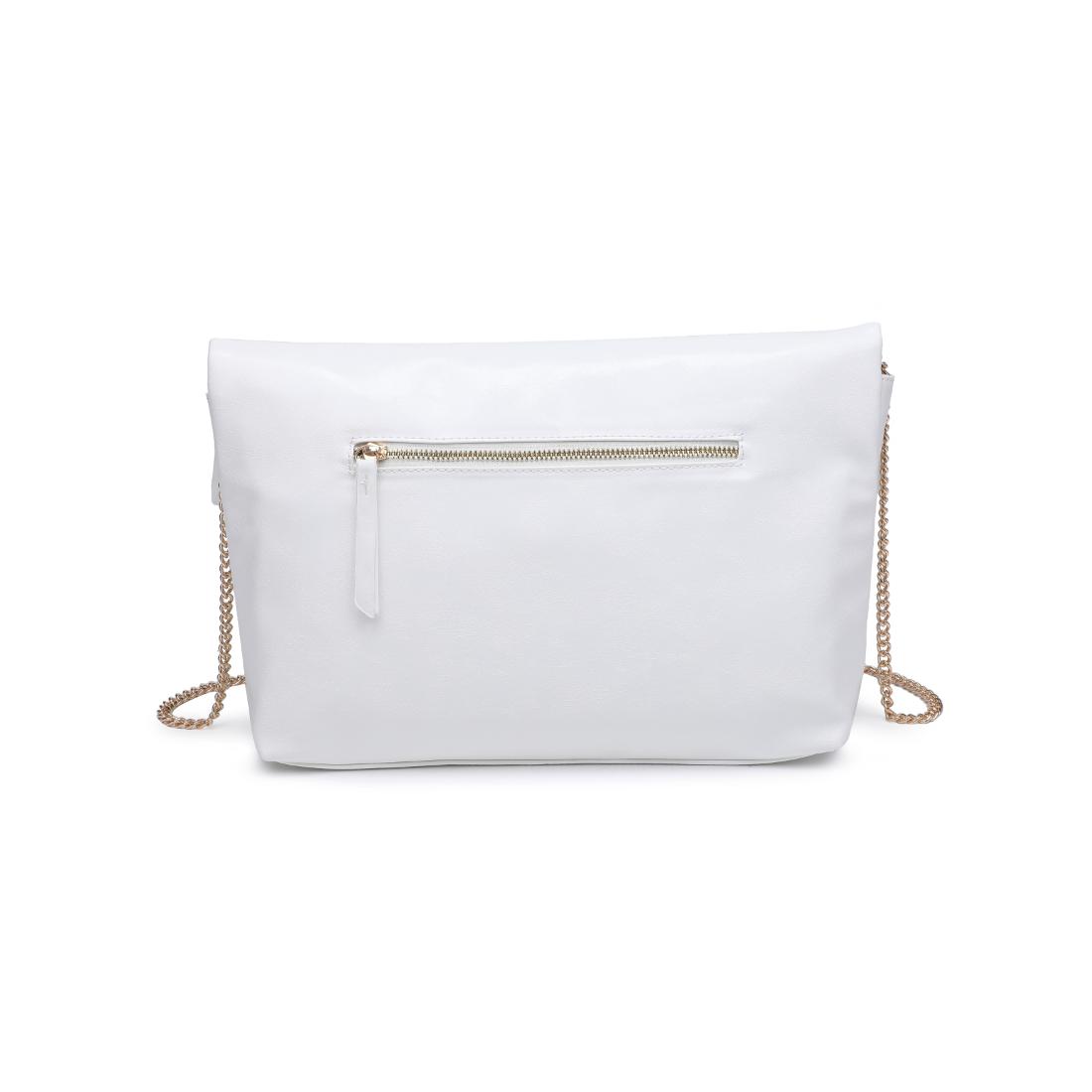 Woman wearing Ivory Moda Luxe Angela Crossbody 842017141655 View 7 | Ivory