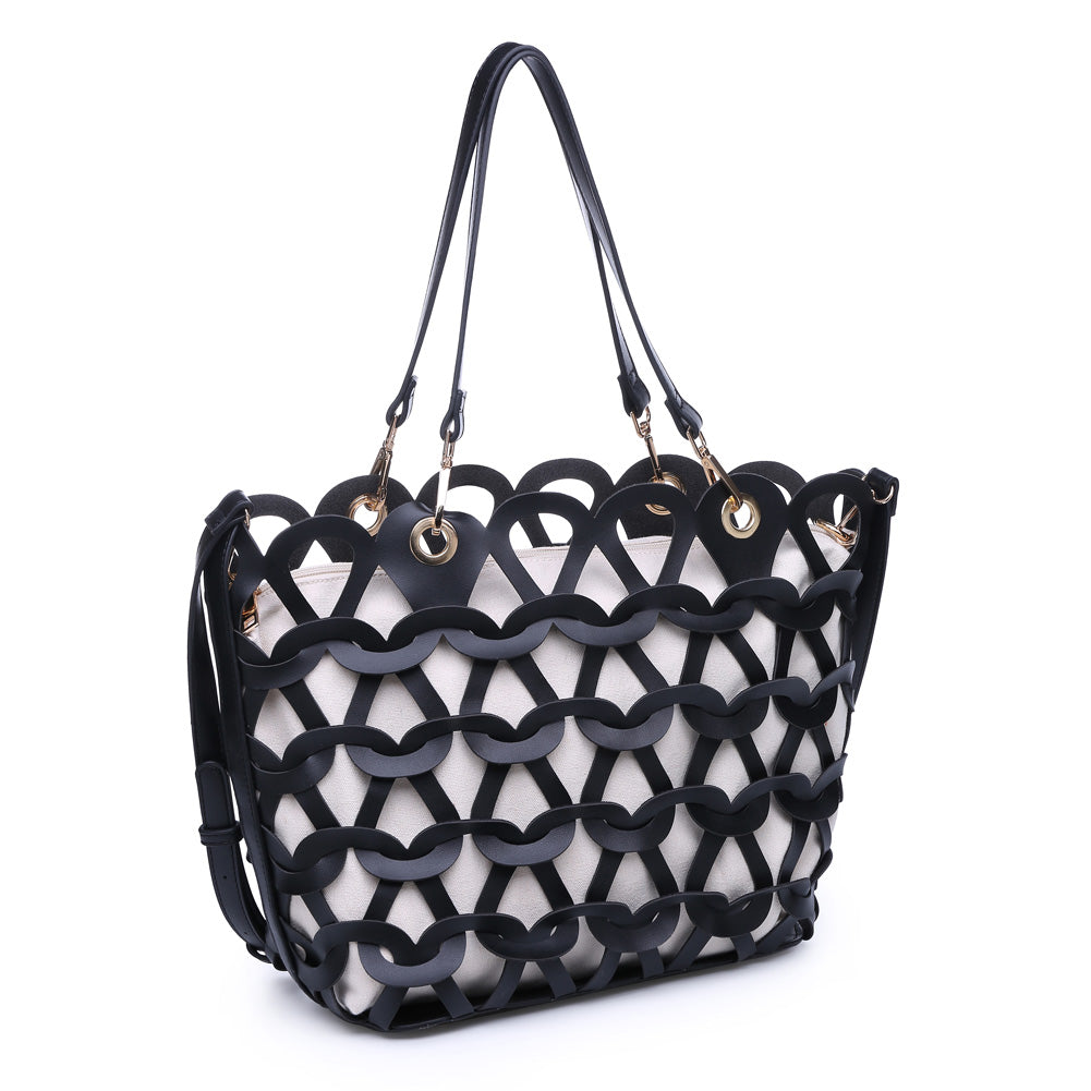 Product Image of Moda Luxe Paige Tote 842017119784 View 6 | Black