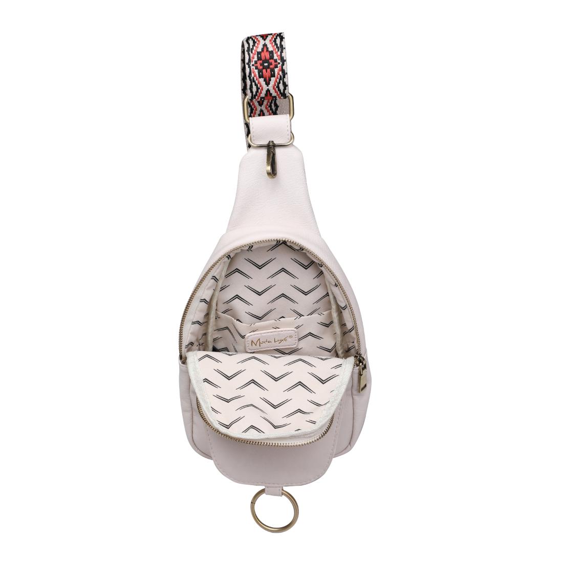 Moda Luxe Regina Sling Backpack 842017142201 View 8 | White
