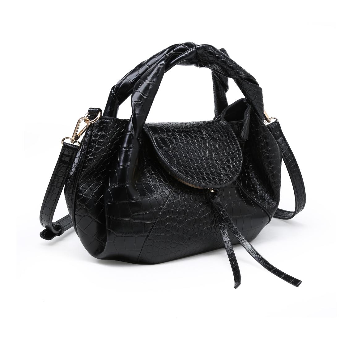 Moda Luxe Amaya Satchel 842017142546 View 6 | Black