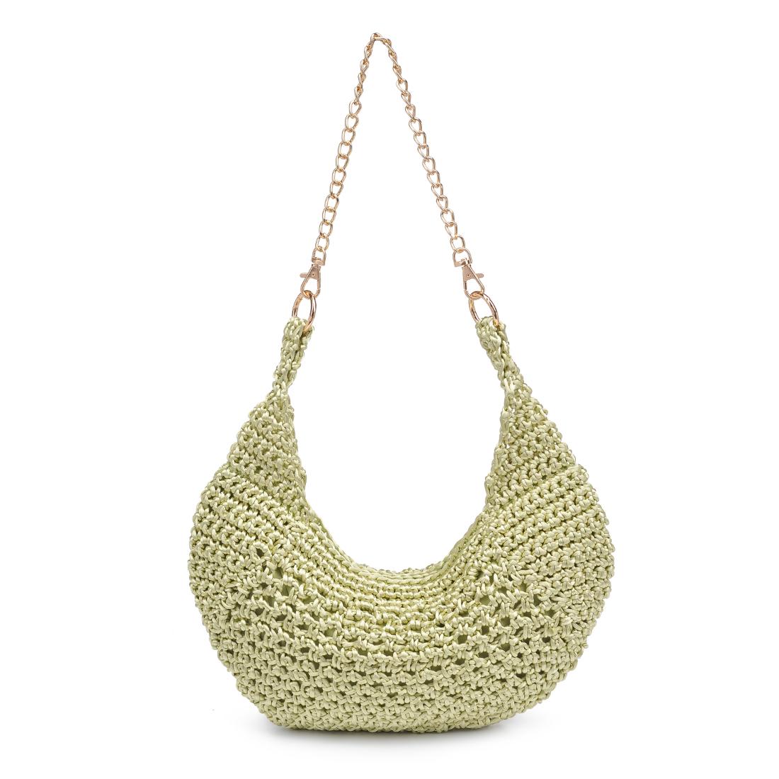 Product Image of Moda Luxe Soraya Shoulder Bag 842017137924 View 7 | Sage