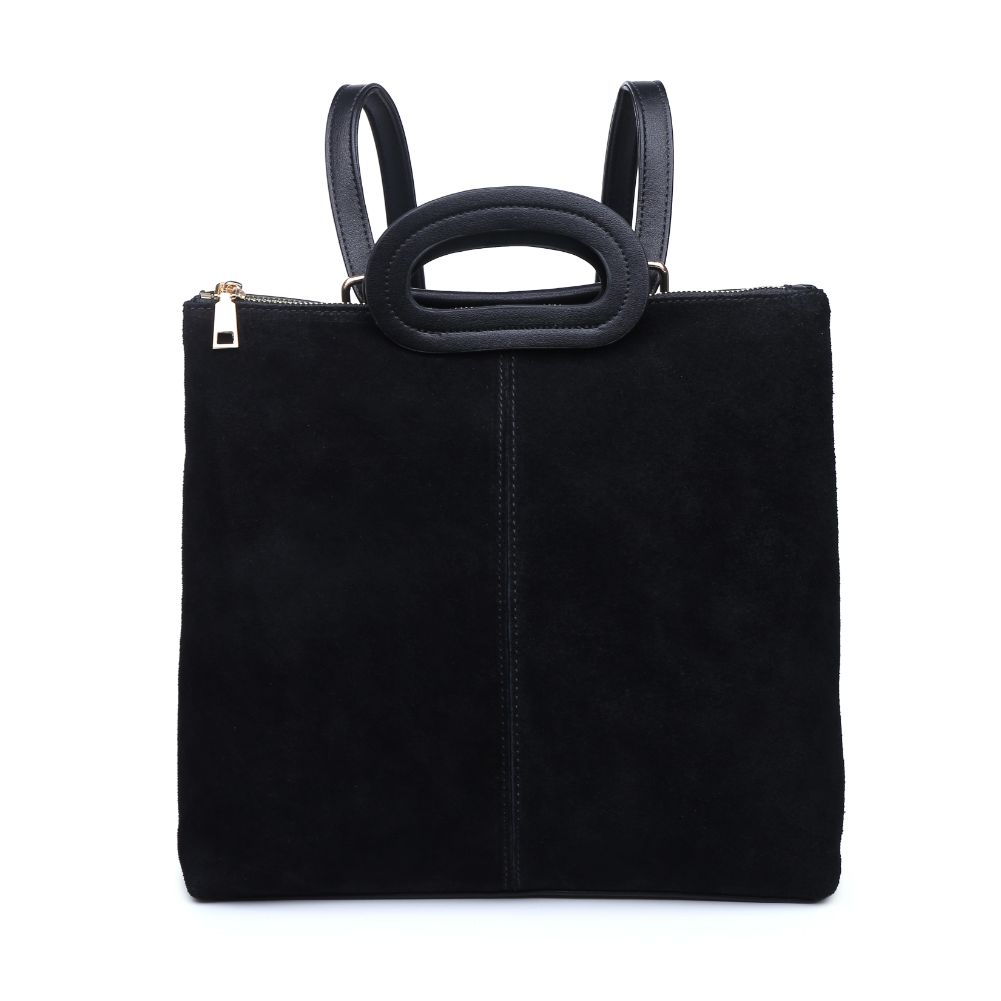 Product Image of Moda Luxe Brooklyn Backpack 842017121152 View 1 | Black