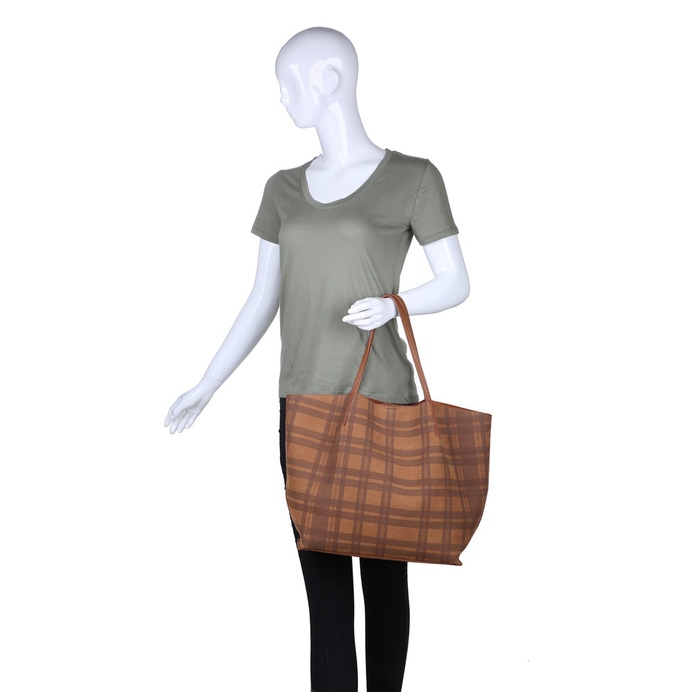 Product Image of Moda Luxe Cambridge Tote 842017116431 View 5 | Tan