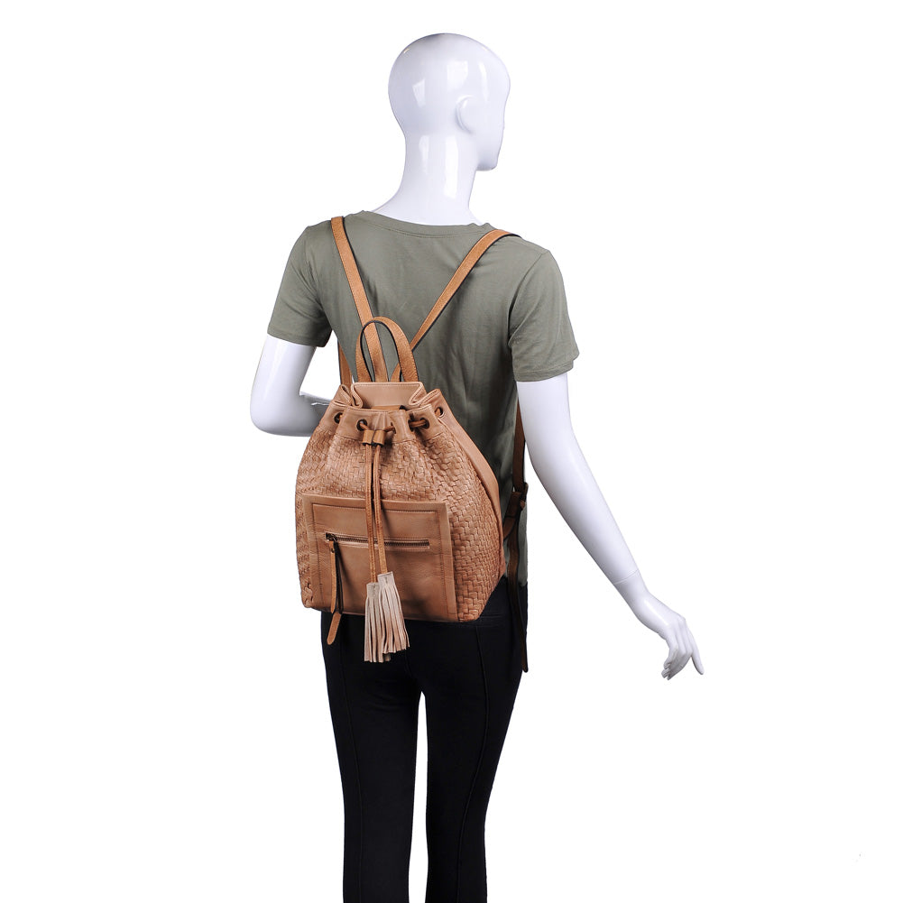 Product Image of Moda Luxe Maria Backpack 842017118374 View 5 | Tan