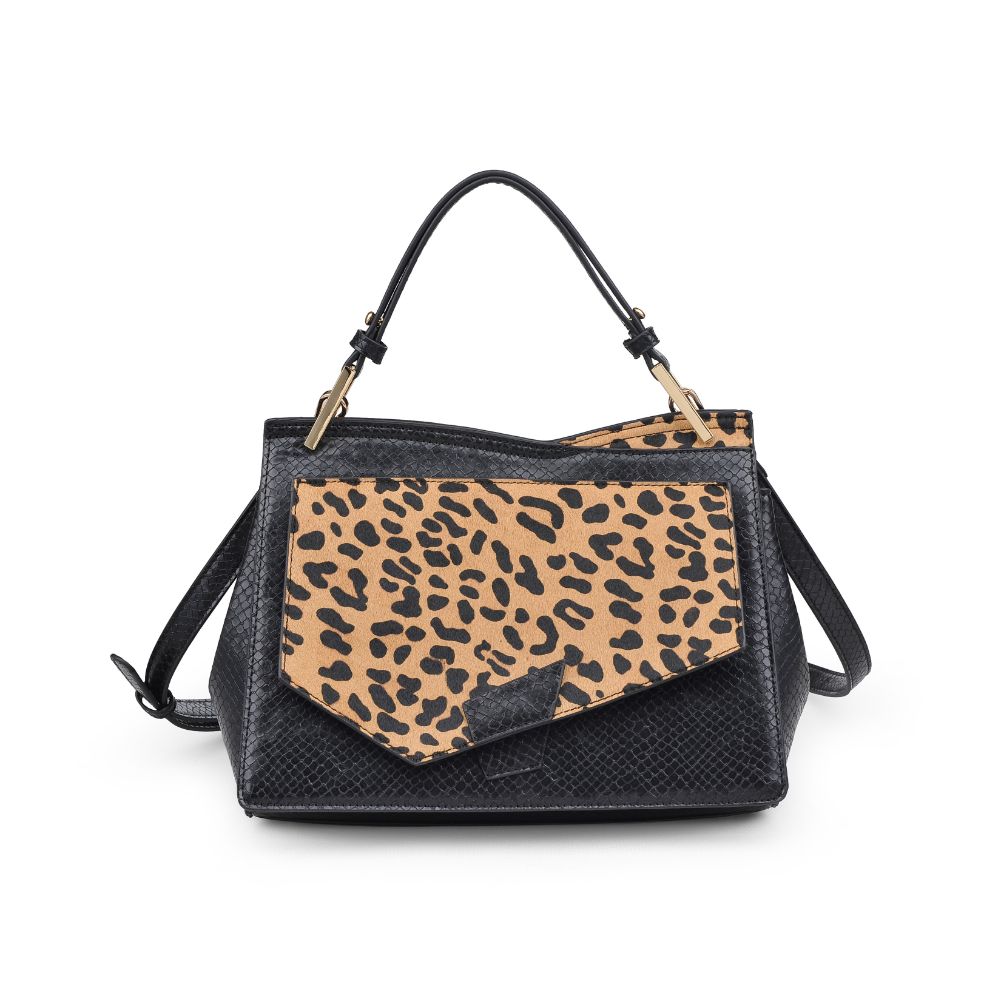 Moda Luxe Camila Leopard Satchel 842017121619 View 1 | Leopard