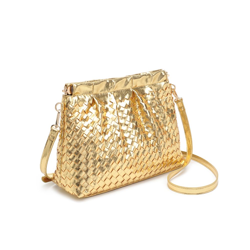Product Image of Moda Luxe Katana Crossbody 842017132530 View 6 | Gold