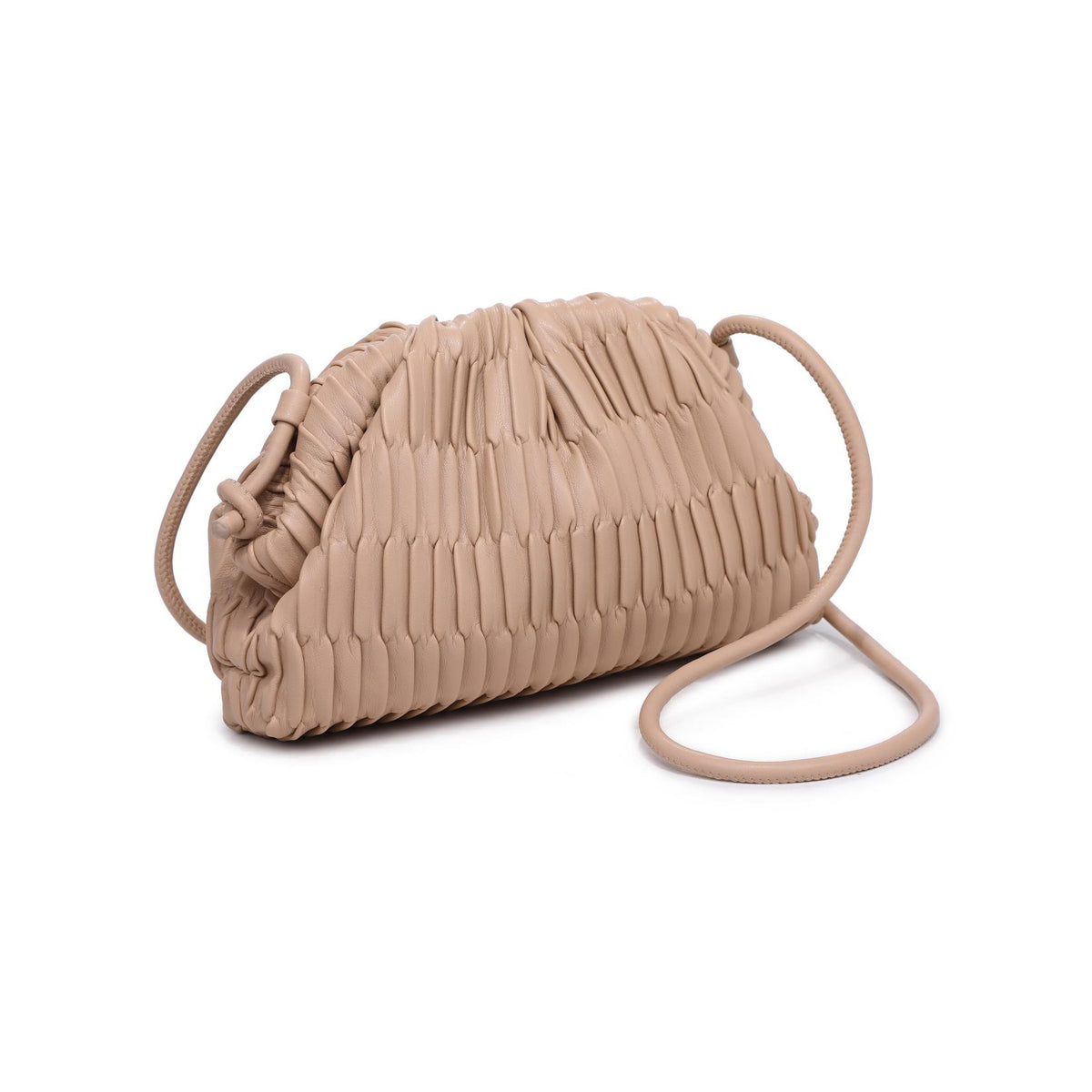 Woman wearing Natural Moda Luxe Divaire Crossbody 842017135555 View 6 | Natural