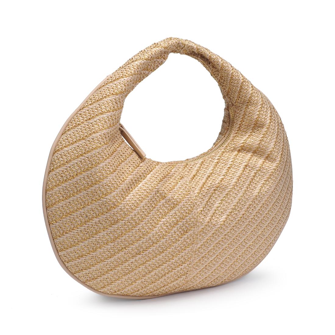 Product Image of Moda Luxe Farrah - Straw Hobo 842017138693 View 6 | Gold