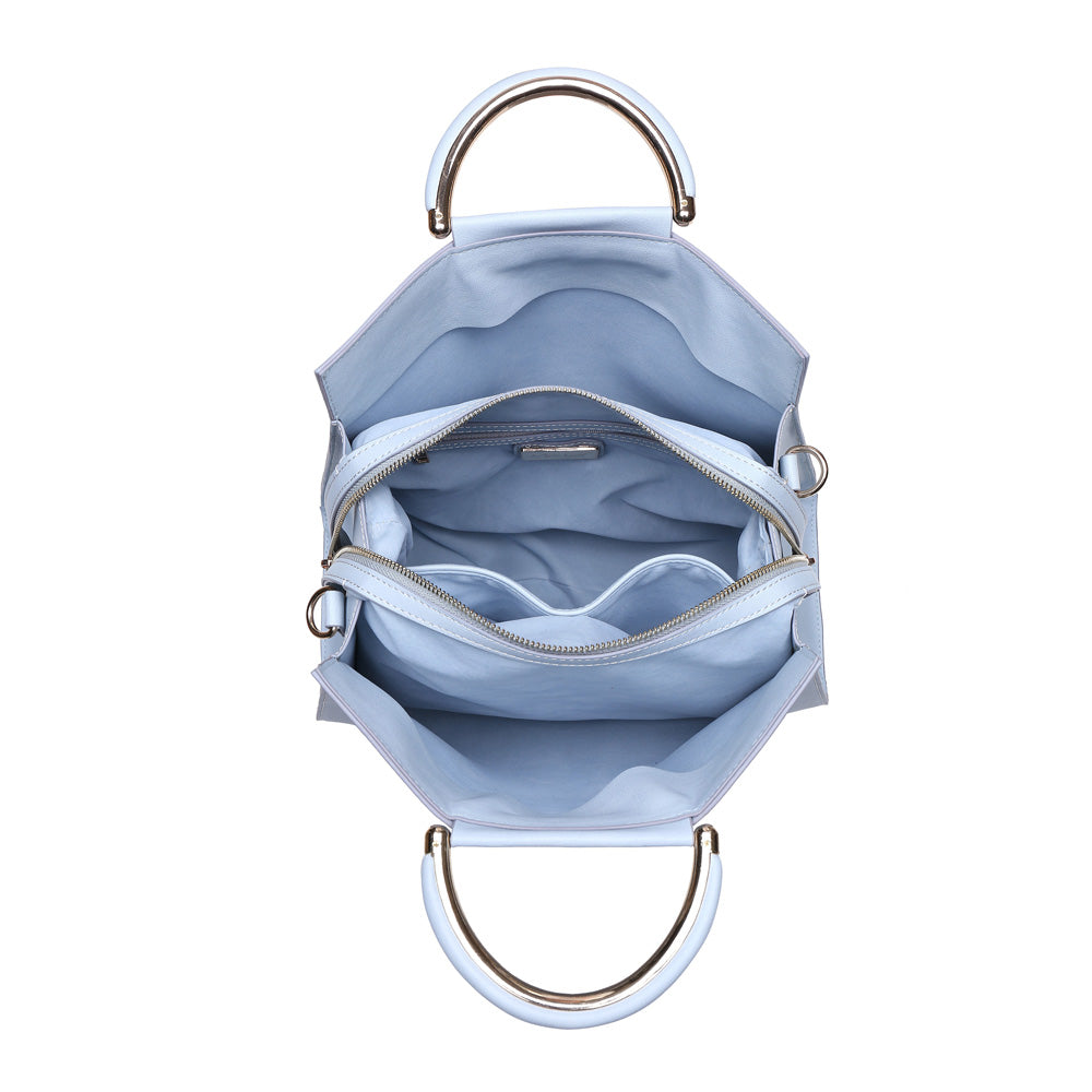 Product Image of Moda Luxe Noelle Satchel 842017113485 View 4 | Powder Blue