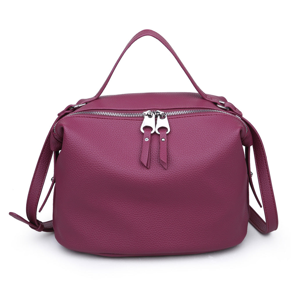 Product Image of Moda Luxe Nicole Satchel 842017115472 View 5 | Merlot