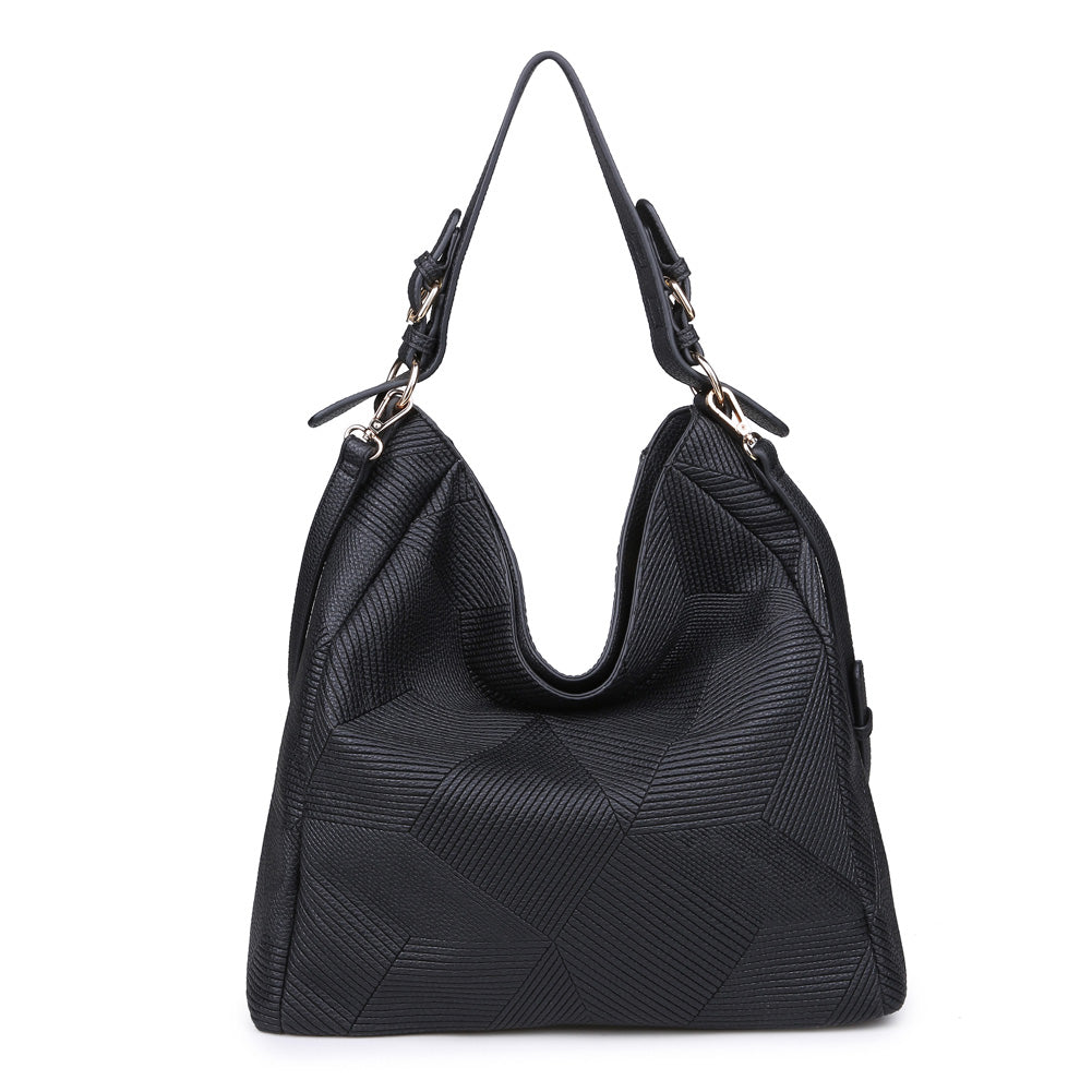 Product Image of Moda Luxe Tatiana Hobo 842017116943 View 3 | Black