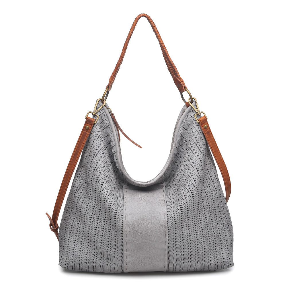 Product Image of Moda Luxe Alexa Hobo 842017113645 View 1 | Grey