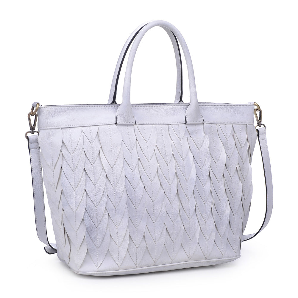 Product Image of Moda Luxe Rosa Satchel 842017119289 View 2 | White