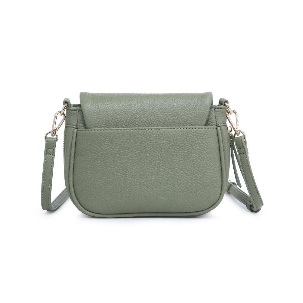 Woman wearing Sage Moda Luxe Diva Crossbody 842017127482 View 7 | Sage