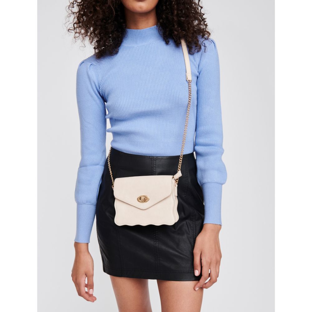 Woman wearing Cream Moda Luxe Libby Crossbody 842017105817 View 1 | Cream