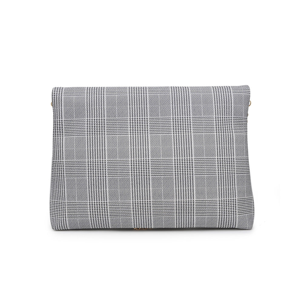 Product Image of Moda Luxe Heather Clutch 842017116646 View 7 | Black