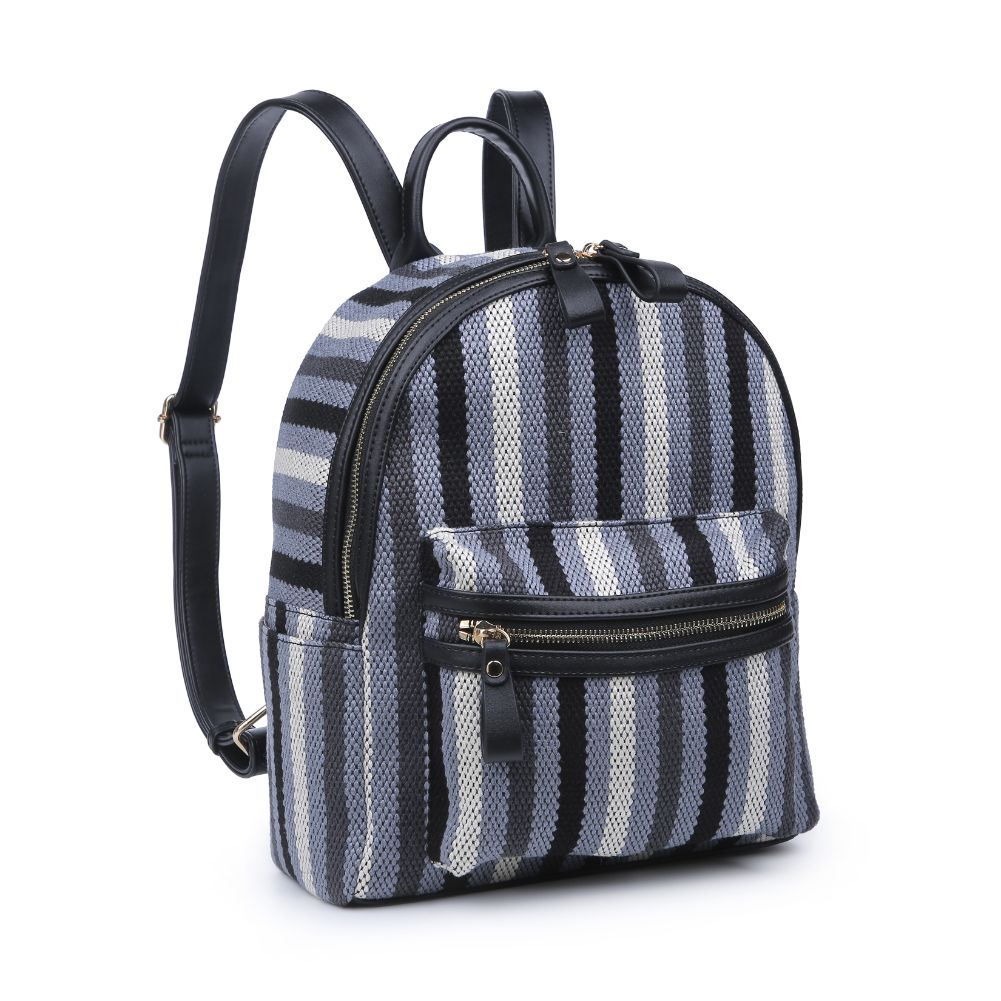 Product Image of Moda Luxe Trent Backpack 842017124436 View 6 | Black