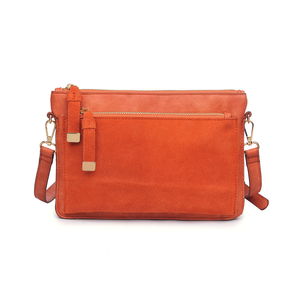 Product Image of Moda Luxe Penny Crossbody 842017107644 View 1 | Rust