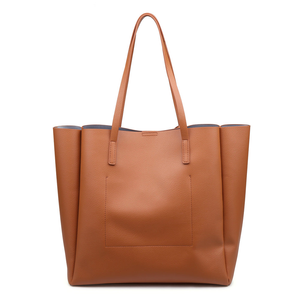 Product Image of Moda Luxe Khloe Tote 842017114529 View 3 | Tan