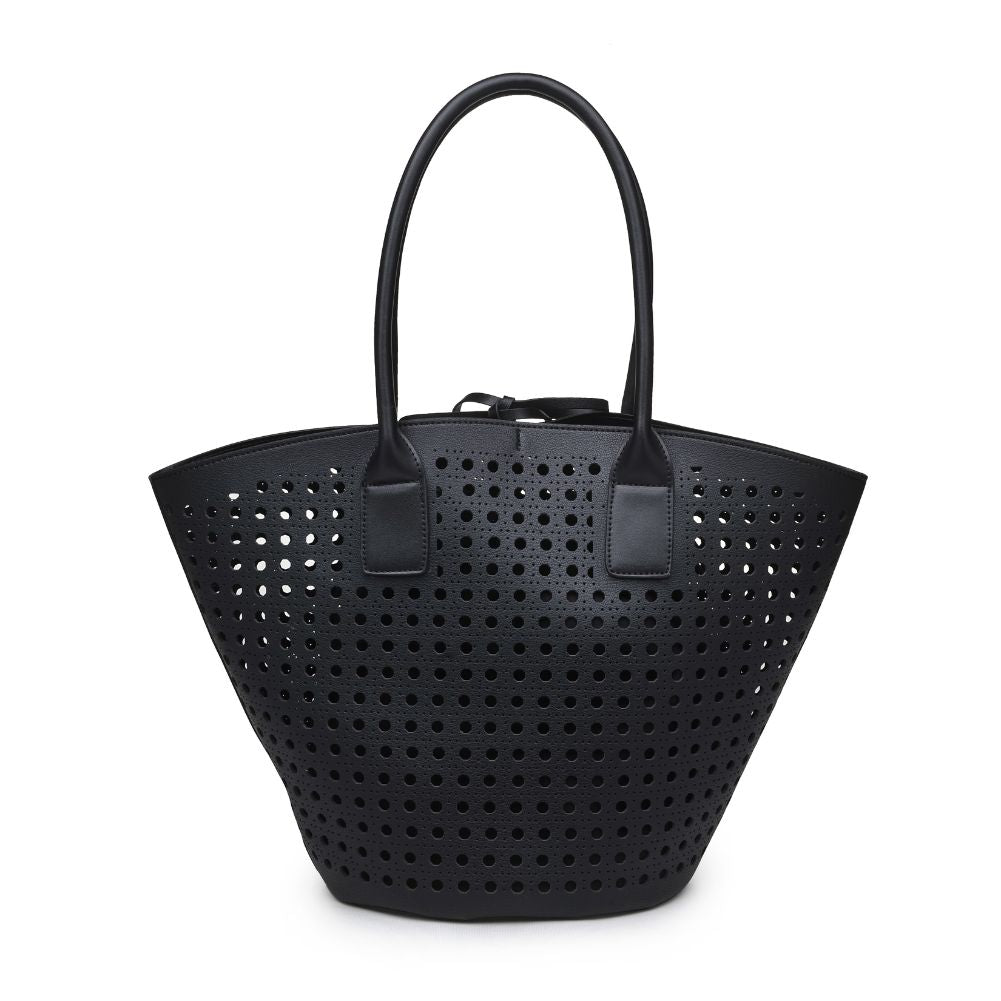 Product Image of Moda Luxe Palmas Tote 842017123736 View 7 | Black