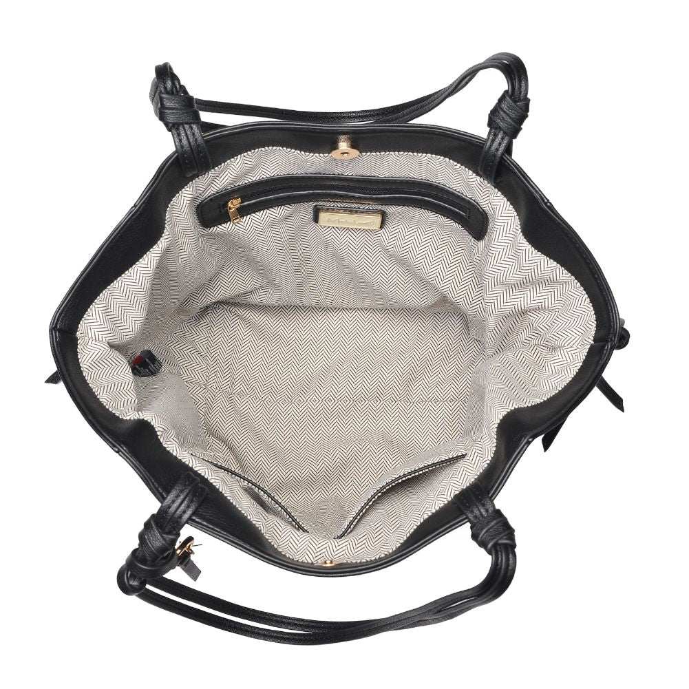 Product Image of Moda Luxe Chloe Hobo 842017126874 View 8 | Black