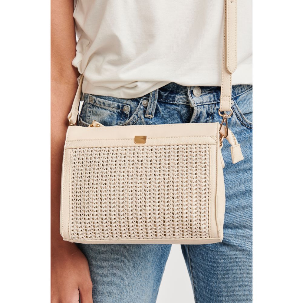 Woman wearing Cream Moda Luxe Hollie Crossbody 842017123446 View 2 | Cream
