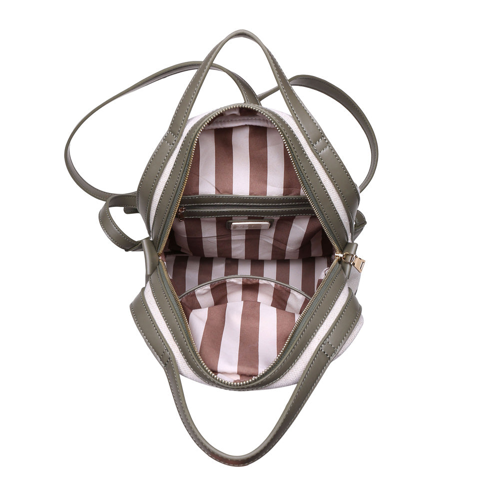 Product Image of Moda Luxe Sawyer Backpack 842017112136 View 4 | Sage