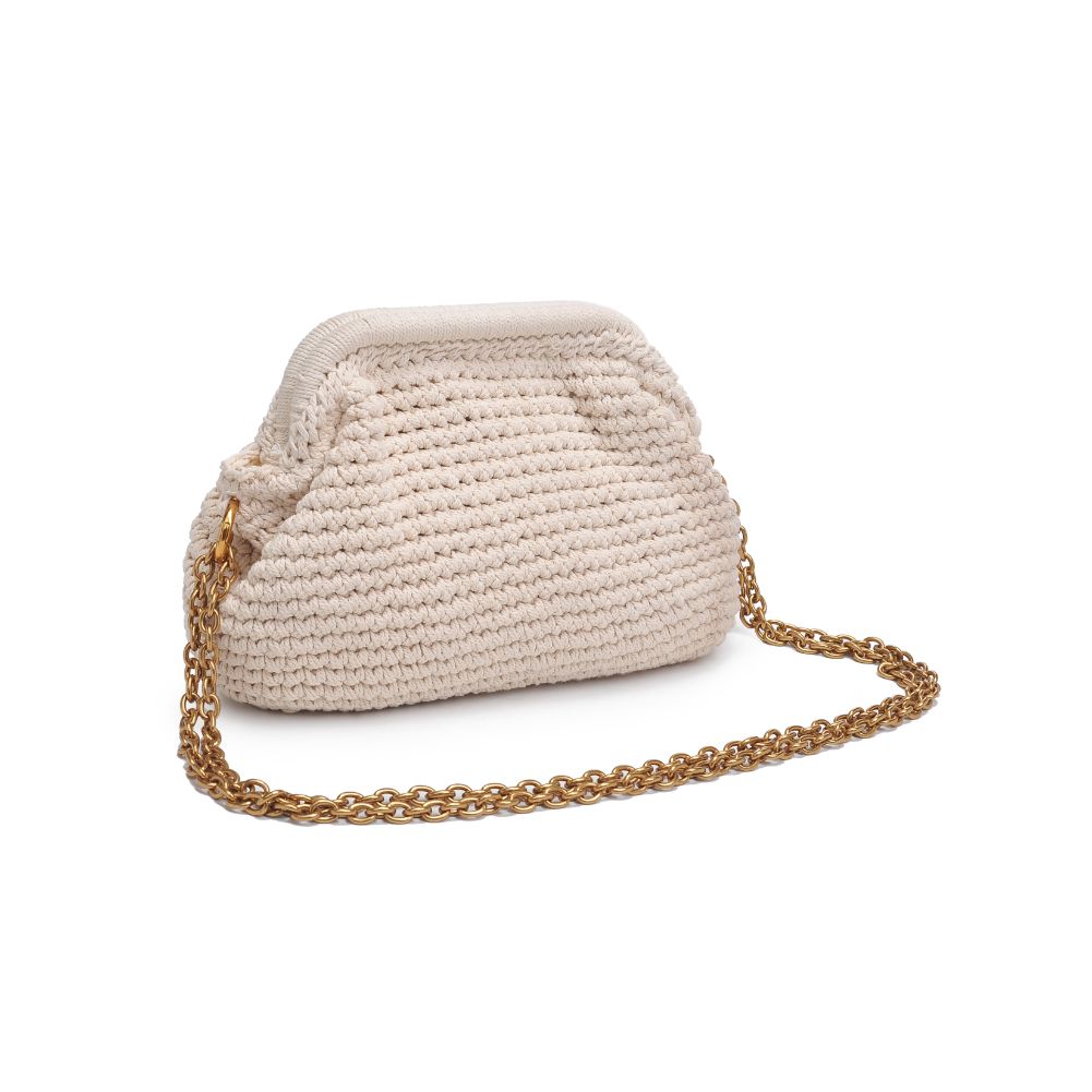 Woman wearing White Moda Luxe Christabel Crossbody 842017131076 View 7 | White
