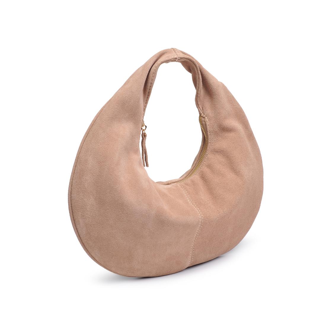 Product Image of Moda Luxe Farrah - Suede Hobo 842017138624 View 6 | Natural