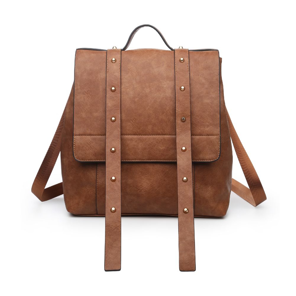 Product Image of Moda Luxe India Backpack 842017122838 View 1 | Tan