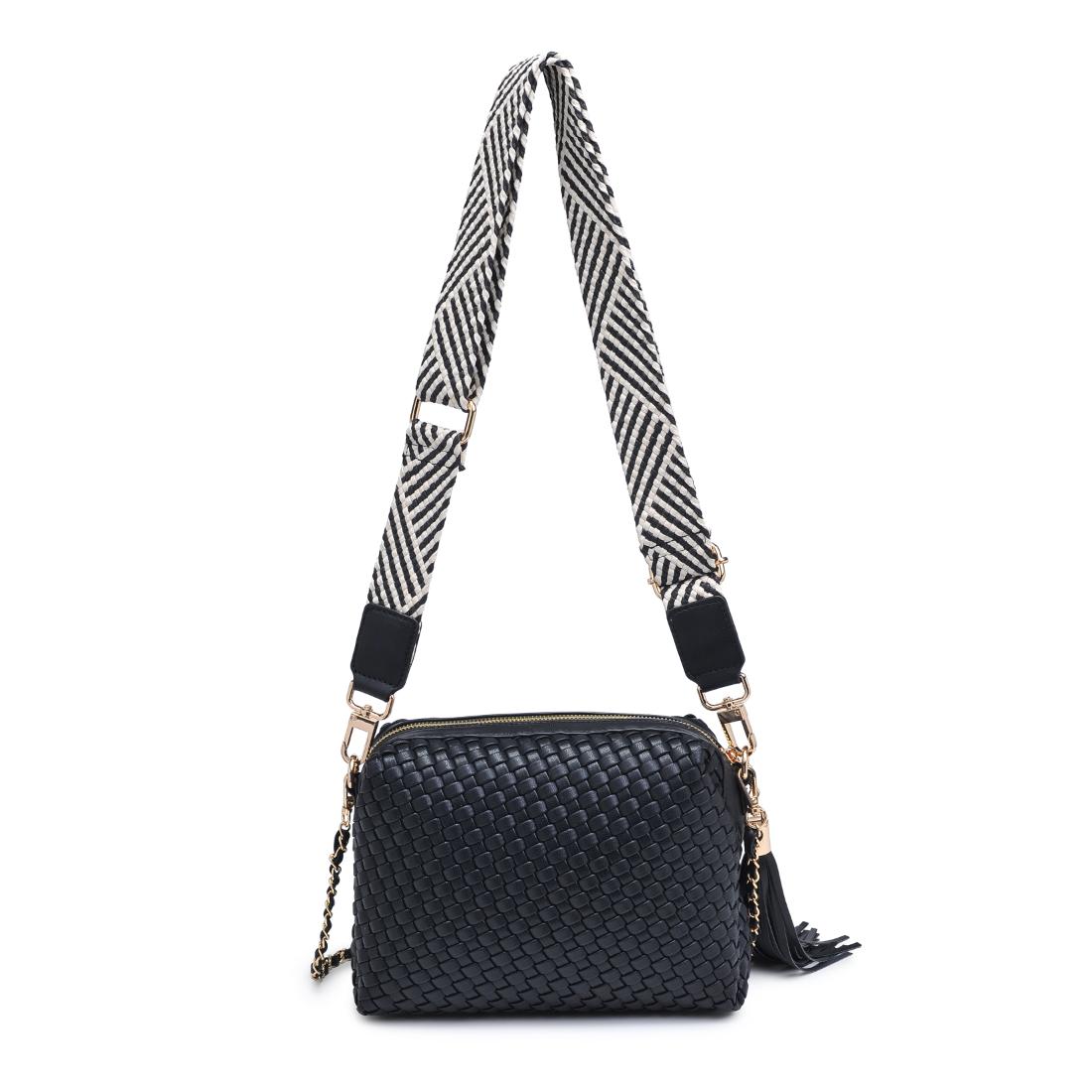 Product Image of Moda Luxe Roxana Crossbody 842017137450 View 7 | Black