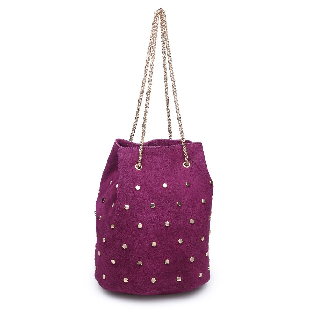 Product Image of Moda Luxe Colette Bucket 842017107330 View 3 | Burgundy