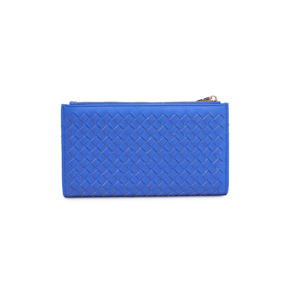 Woman wearing Electric Blue Moda Luxe Thalia Wallet 842017132363 View 7 | Electric Blue