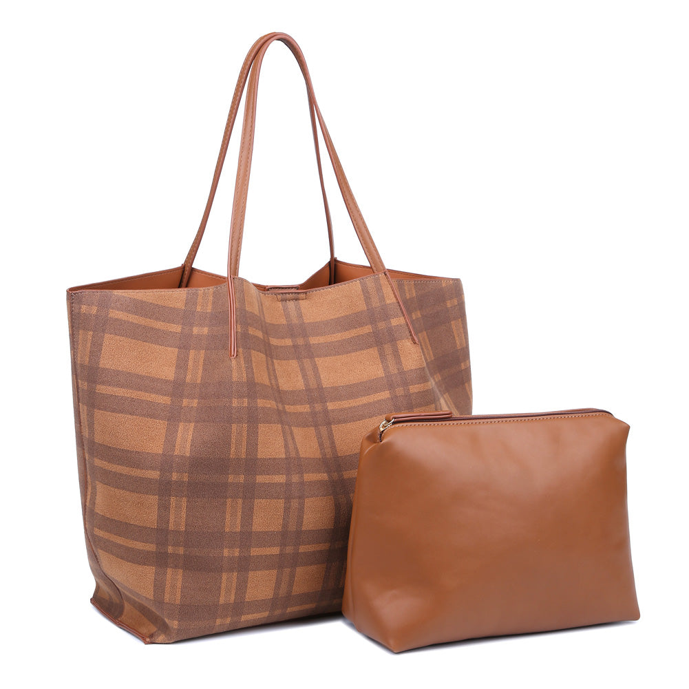 Product Image of Moda Luxe Cambridge Tote 842017116431 View 2 | Tan
