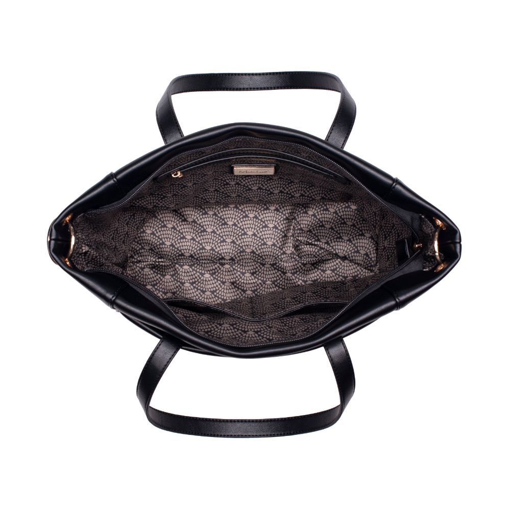 Product Image of Moda Luxe Becka Tote 842017126553 View 8 | Black